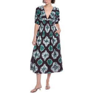 Sea New York Womens Aveline Midi Dress, Purple